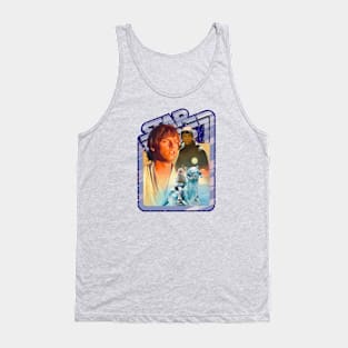 Hero (Blue Starfield, original border) Tank Top